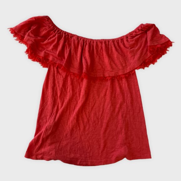 NWT Splendid Senorita Off-Shoulder Top, Sz XL - Picture 6 of 8